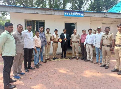 संजय सपकाळे कर्तव्यदक्ष पोलीस कर्मचारी म्हणून सन्मानित