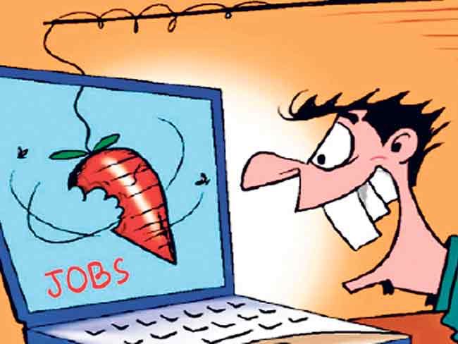 नोकरीच्या नावाने झाली फसवणूक