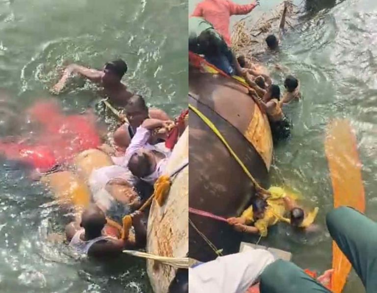 दशक्रिया विधीसाठी गंगा घाटावर आले आणि…