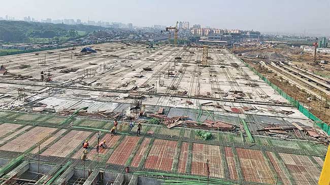 मेट्रो मार्ग ‘२ ब’च्या मंडाळे कारडेपोचे काम ७० टक्के पूर्ण