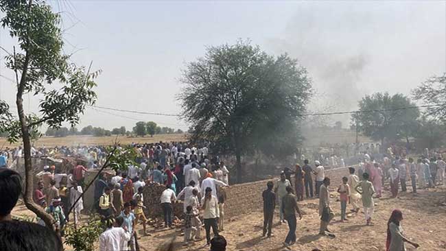 लष्काराचे मिग 21 कोसळून अपघात, ४ ठार एक जखमी