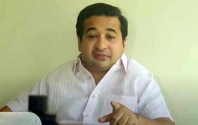 MLA Nitesh Rane Facebook Live : उद्धव ठाकरे पळून गेले काय?  तारीख पे तारीख देतायत….नेमके परत कधी येणार?