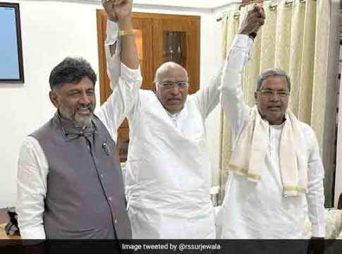 कर्नाटकच्या मुख्यमंत्रीपदी सिद्धरमय्या, तर डीके शिवकुमार उपमुख्यमंत्री