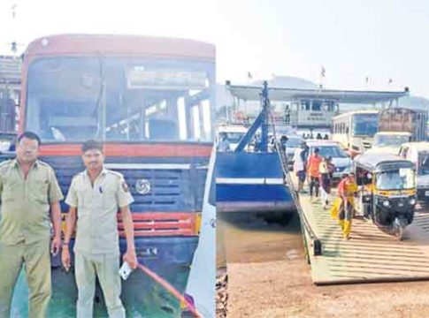 एसटीचा प्रवास आता फेरीबोटीमधून