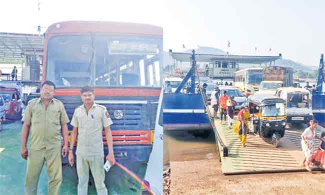 एसटीचा प्रवास आता फेरीबोटीमधून