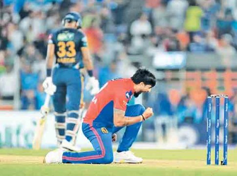 दिल्लीचा गुजरातला शॉक