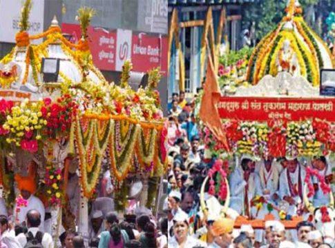 Ashadhi Ekadashi 2023: तुकोबा-ज्ञानोबांची पालख्या पुण्यनगरीत विसावल्या