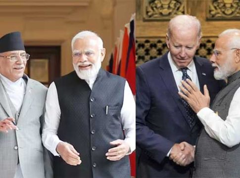 मोदींच्या भात्यात दोन आंतराष्ट्रीय बाण! एक नेपाळ आणि दूसरा अमेरिका