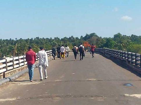 पाच टनाखालील वाहतुकीसाठी साळावपूल होणार उद्यापासून खुला!