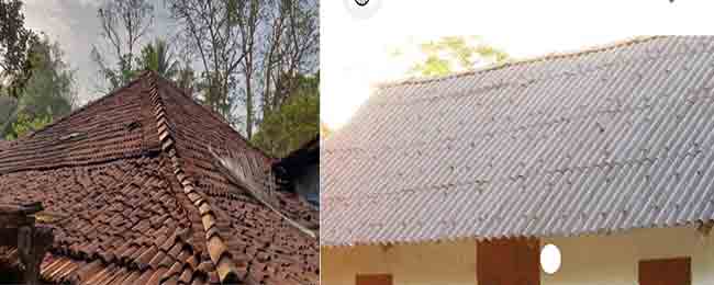 Koularu roof : ग्रामीण भागातील घरावरील कौले, घोणे लुप्त होण्याच्या मार्गावर!