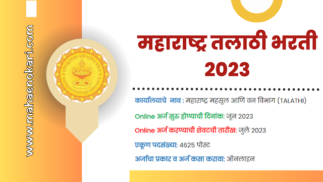 तलाठी महाभरतीची ‘ती’ जाहिरात बोगस?