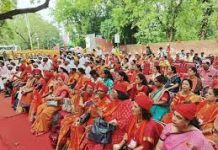 मराठा आरक्षणासाठी दिल्लीत आंदोलन