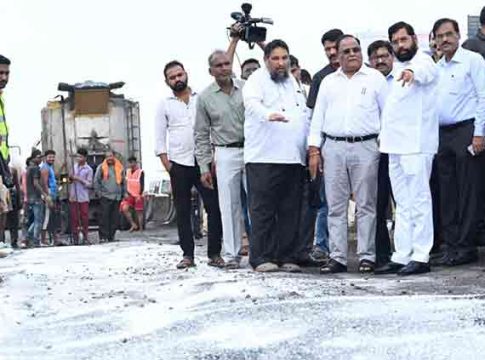 Thane Nashik Highway : सुट्टीच्या दिवशी मुख्यमंत्र्यांचा नो वीक-ऑफ!