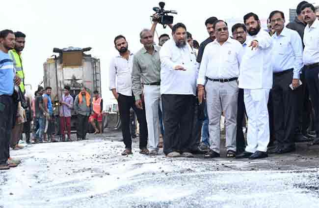 Thane Nashik Highway : सुट्टीच्या दिवशी मुख्यमंत्र्यांचा नो वीक-ऑफ!