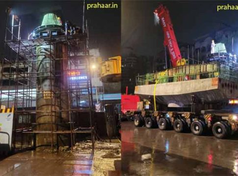 Mumbai Metro : संततधार पावसातही मुंबई मेट्रोची कामे अविरत चालू