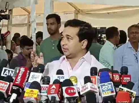 Nitesh Rane: तो व्हिडिओ 18+ म्हणून जाहीर करावा! नितेश राणे यांचा घणाघात....