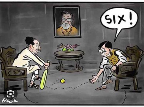 'वजीर देतो शिव्या… बाकी मूर्ख, तेच शहाणे'; उद्धव ठाकरेंच्या मुलाखतीवर भाजपाची टीका