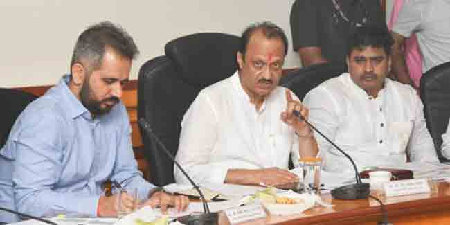 पिंपरी-चिंचवड शहरातील विविध विकास कामांचा उपमुख्यमंत्री अजित पवार यांनी घेतला आढावा