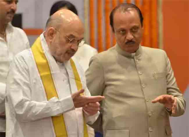 Amit Shah to Ajit Pawar : अमित शहांनी अजितदादांना सांगितली ‘ही’ खास गोष्ट