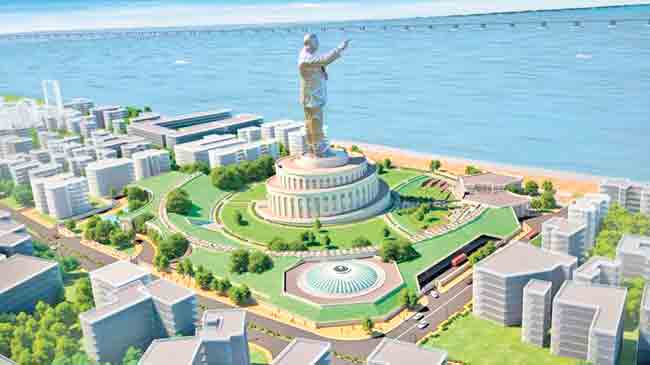 Dr. Babasaheb Ambedkar statue : इंदू मिलमधील डॉ. बाबासाहेब आंबेडकर यांच्या ३५० फूट उंचीच्या पुतळ्याला मान्यता