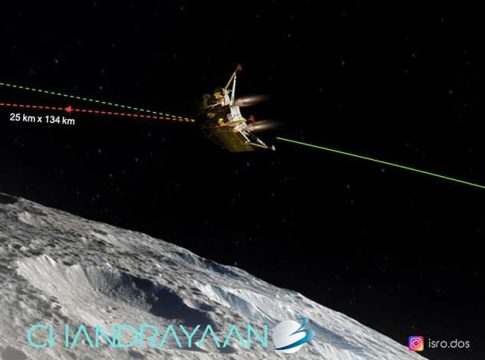Chandrayaan-3: चंद्रापासून केवळ २५ किमी दूर आहे 'चांद्रयान ३', आता लँडिंगची प्रतीक्षा