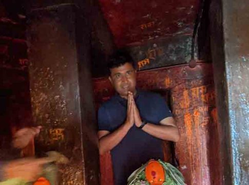 Chandrayaan 3 : चांद्रयान ३ मोहिमेच्या यशस्वीतेसाठी हनुमान मंदिरात प्रार्थना