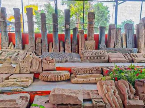 Ram Janmabhoomi : राम जन्मभूमी परिसरात आढळले पुरातन अवशेष; मूर्ती आणि प्राचीन स्तंभ