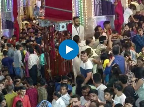 Lalbaugcha Raja : लालबागच्या राजाच्या मंडपात हाणामारी!