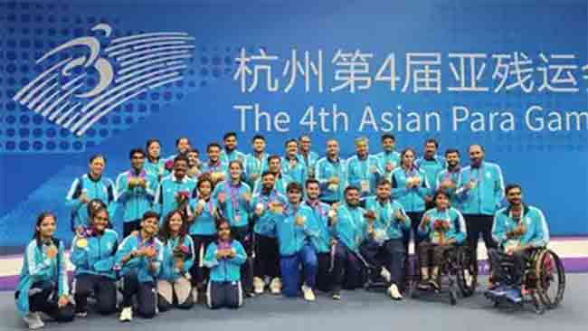 Asian Para Games : एशियन पॅरा गेम्समध्ये १११ पदकांसह भारताची सर्वोत्तम कामगिरी