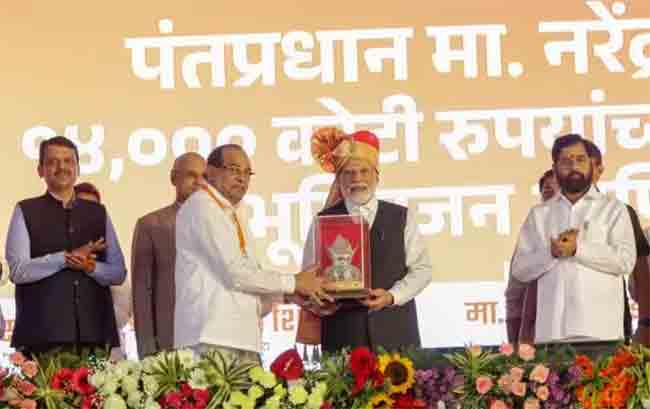 पंतप्रधानांच्या हस्ते सुमारे ७,५०० कोटी रुपयांच्या बहुविध विकास प्रकल्पांची पायाभरणी आणि लोकार्पण