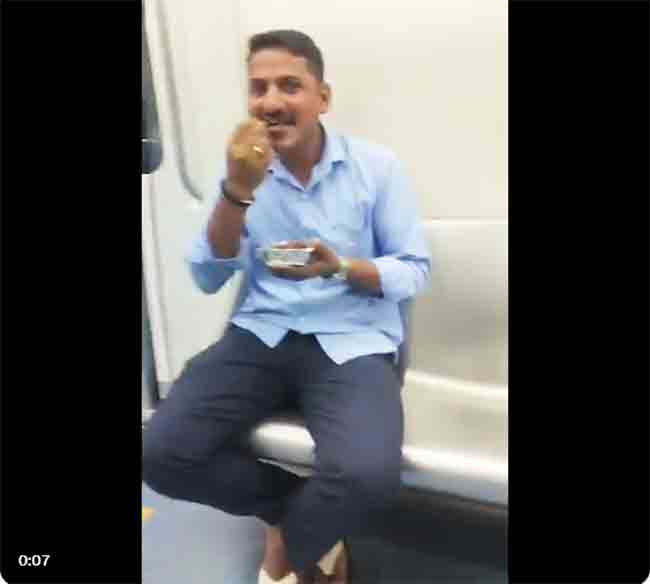 Metro : मेट्रोत ‘कोबी मंचुरियन’ खाणे पडले महागात! ५०० रुपये दंड आणि खेचले कोर्टात!