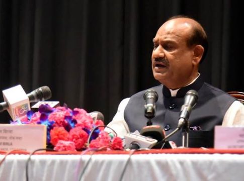 लोकसभा अध्यक्ष ओम बिर्ला यांचे स्वागत