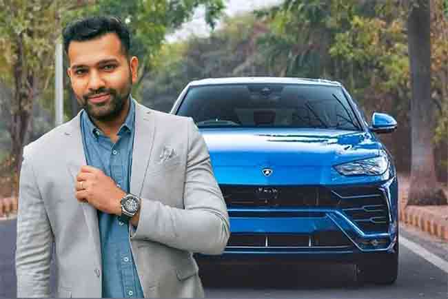 Rohit Sharma : रोहित शर्माचा काय हा निष्काळजीपणा! स्वतःच्या आलिशान गाडीने गेला पण…