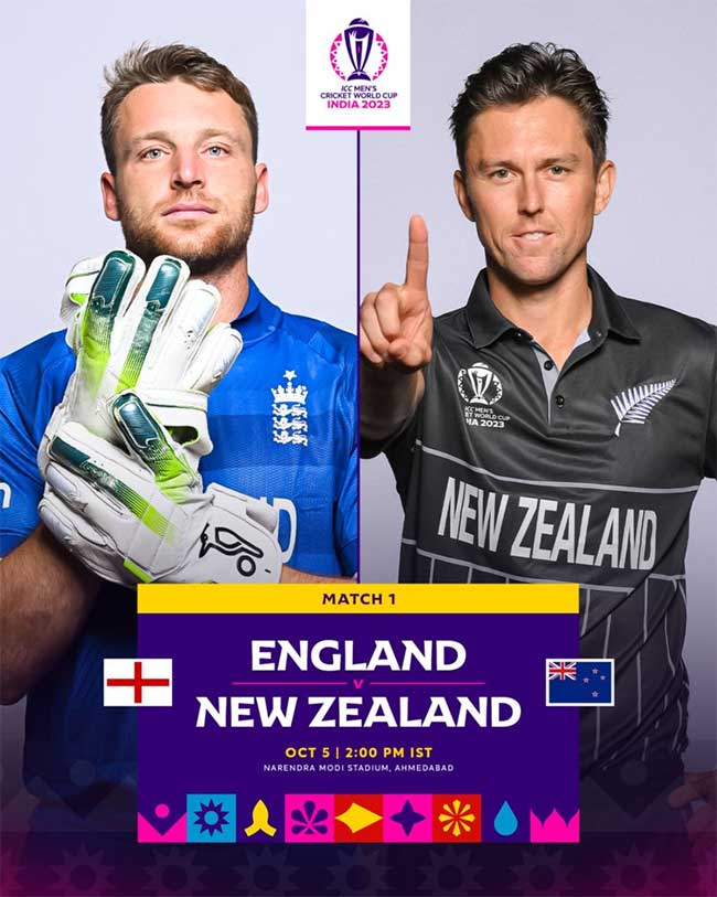 World cup 2023: कॉनवे, रचिनची शतके, इंग्लंडविरुद्ध न्यूझीलंडची विजयी सलामी