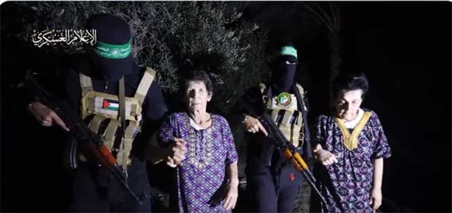 Israel Hamas War : इस्त्रायल-हमास यु्द्धादरम्यान हमासकडून आणखी दोघांची सुटका