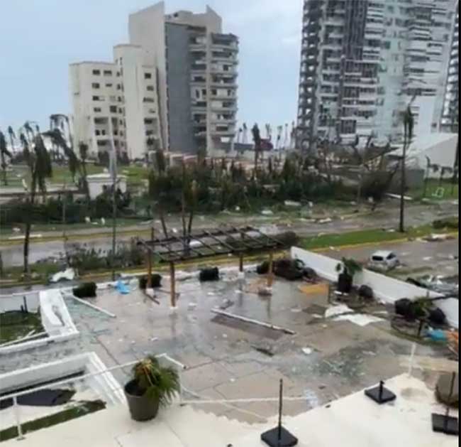 Hurricane: मेक्सिकोत ओटिस वादळाचे थैमान