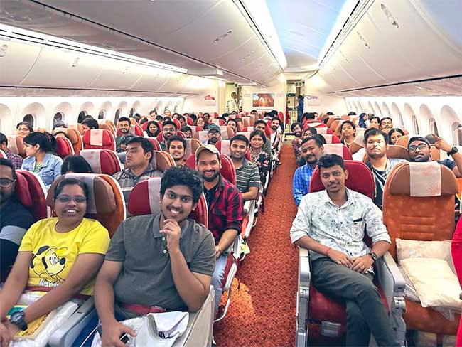 Operation Ajay: इस्त्रायलवरून २१२ भारतीयांना घेऊन दिल्लीत पोहोचले विमान