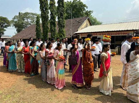 'मेरी मिट्टी मेरा देश' अंतगत नेहरोली येथे कलश संकलन सोहळा संपन्न
