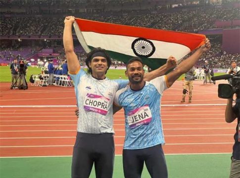 Asian Games 2023: आशियाई स्पर्धेत नीरजची सुवर्णकामगिरी, किशोरला रौप्यपदक
