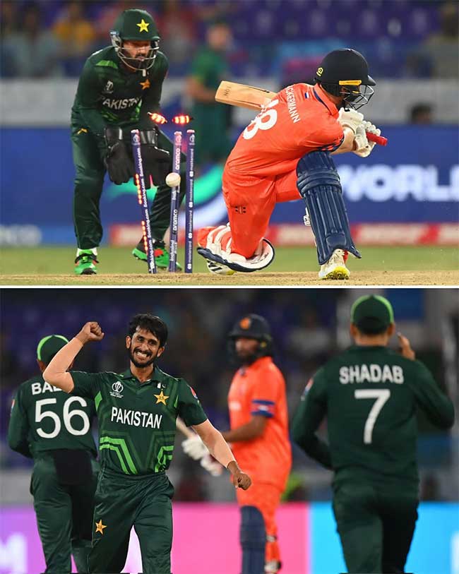 World cup 2023: पाकिस्तानचा नेदरलँड्सवर ८१ धावांनी विजय