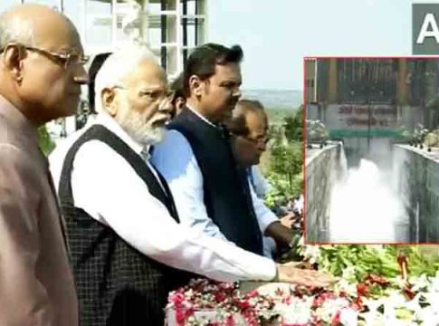 पंतप्रधानांच्या हस्ते निळवंडे प्रकल्पाच्या डाव्या कालव्याचे जलपूजन आणि लोकार्पण