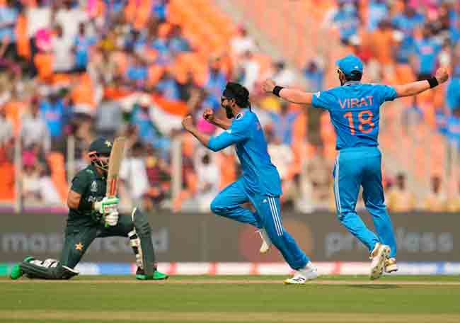 World Cup 2023 : भारताचा पाकिस्तानवर दणदणीत विजय