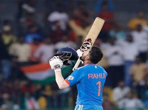 IND Vs AUS WC Finale : ६६ धावांवर केएल राहुल बाद