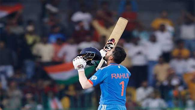 IND Vs AUS WC Finale : ६६ धावांवर केएल राहुल बाद