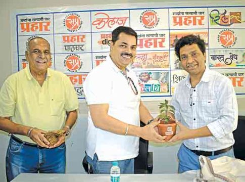 Santosh Pawar : प्रहारच्या गजाली कार्यक्रमात 'सबकुछ संतोष पवार'...