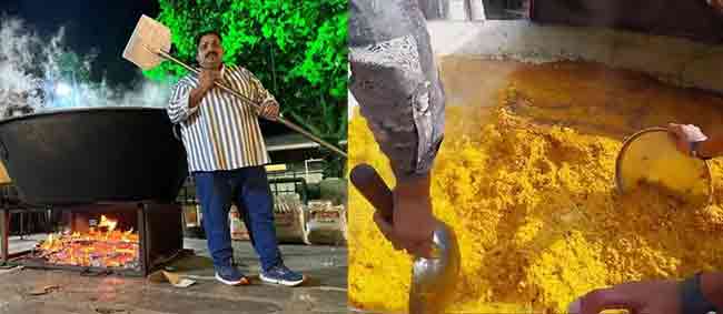 Vishnu Manohar : प्रसिद्ध शेफ विष्णू मनोहर यांचा नवा विक्रम; बनवला तब्बल दहा हजार किलोंचा मसालेभात