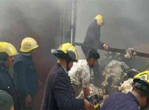 Pune Fire : पुण्यातील गणेशपेठेत आग; जीवितहानी नाही
