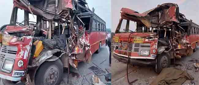 School picnic Accident : शाळेच्या सहलीच्या बसला भीषण अपघात!