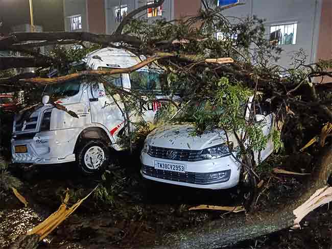 Cyclone Michaung: मिचाँग वादळामुळे अनेक राज्यांमध्ये मुसळधार पावसाचा अलर्ट ,चेन्नईत ५ जणांचा मृत्यू