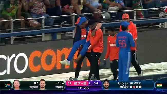 Suryakumar Yadav: सूर्याला सामन्यादरम्यान झाली दुखापत, उचलून न्यावे लागले मैदानाबाहेर, आयपीएल खेळण्यावर संकट